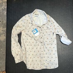 Columbia women’s quick dry omni-wick tunic long sleeve shirt, size large, NWT
